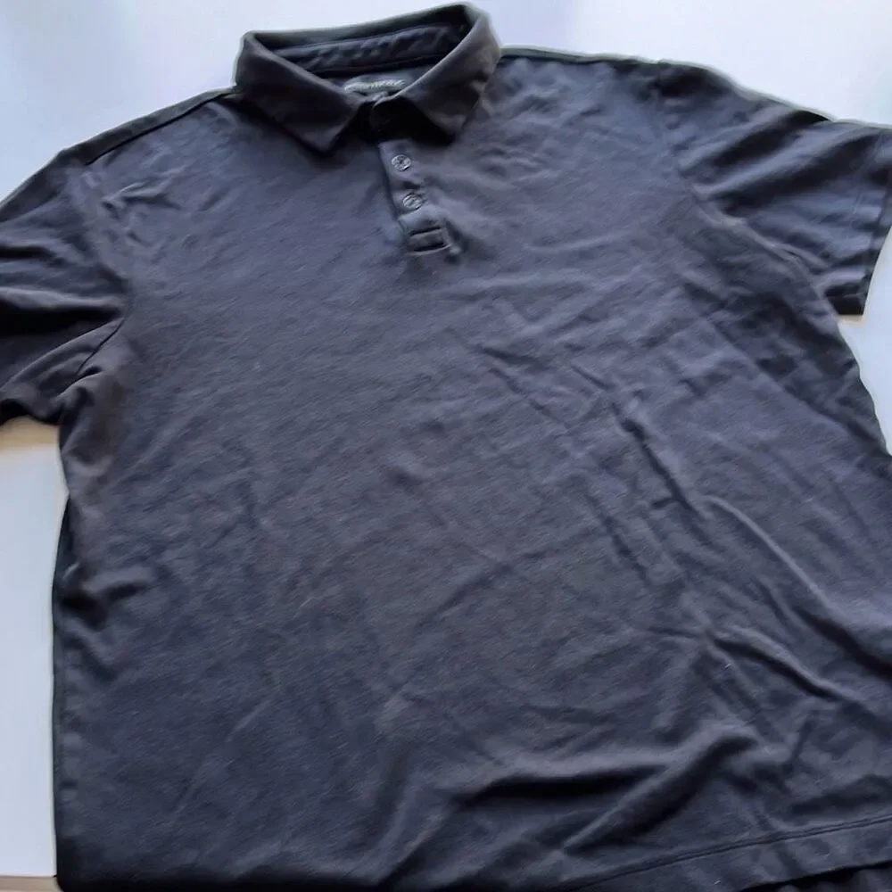 Banana Republic Black Performance Polo Mens Large
